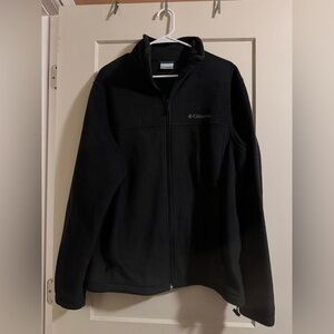 Columbia Women’s Black Fleece Full Zip Jacket